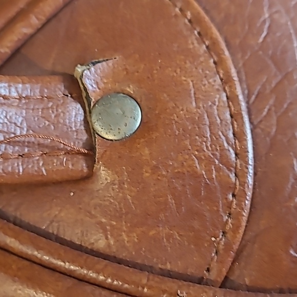 VINTAGE SPHERE LEATHER BOWLING BALL BAG - Picture 4 of 11